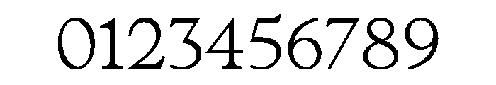No3Series Light Instance Font OTHER CHARS