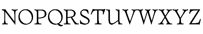 No3Series Light Instance Font UPPERCASE