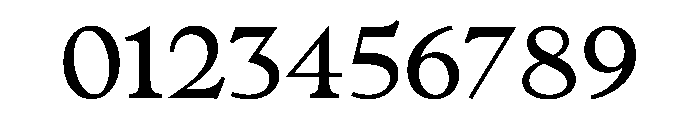 No3Series Regular Instance Font OTHER CHARS