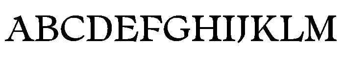 No3Series Regular Font UPPERCASE