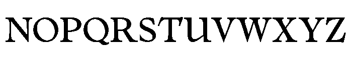 No3Series Regular Font UPPERCASE