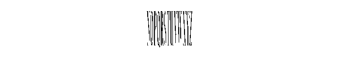 No3SeriesPoster Bold Font UPPERCASE