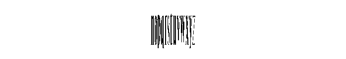 No3SeriesPoster Heavy Instance Font LOWERCASE