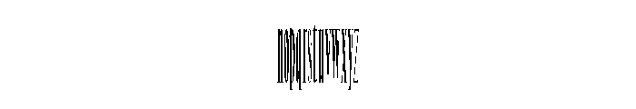 No3SeriesPoster Heavy Font LOWERCASE