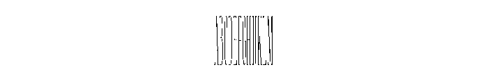 No3SeriesPoster Regular Instance Font UPPERCASE
