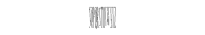 No3SeriesPoster Regular Instance Font UPPERCASE