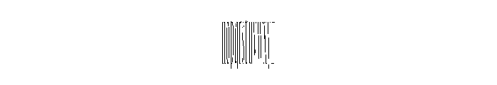 No3SeriesPoster Regular Instance Font LOWERCASE