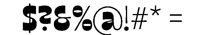 No43 Bold Instance Font OTHER CHARS