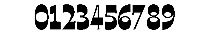 No43 Bold Font OTHER CHARS