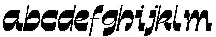 No43 BoldItalic Instance FONT