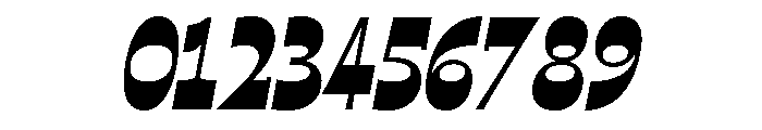 No43 BoldItalic Font OTHER CHARS