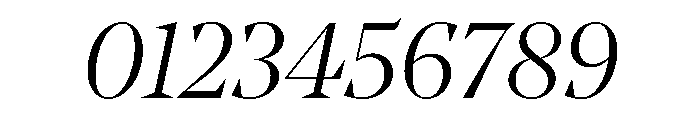 NoeDisplay LightItalic Font OTHER CHARS