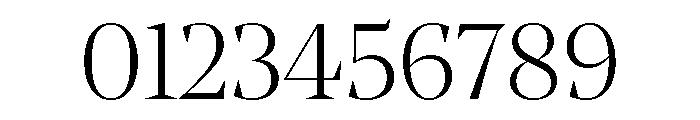 NoeDisplay Thin Font OTHER CHARS