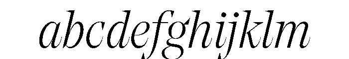 NoeDisplay ThinItalic FONT
