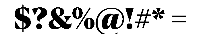 NoeStandard Black Font OTHER CHARS
