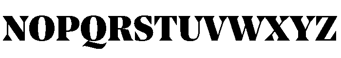 NoeStandard Black Font UPPERCASE