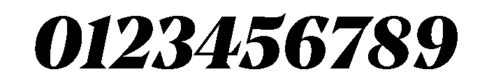 NoeStandard BlackItalic Font OTHER CHARS