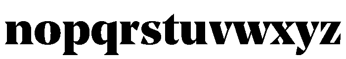 NoeStandard Black Font LOWERCASE