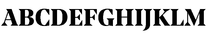 NoeStandard Bold Font UPPERCASE