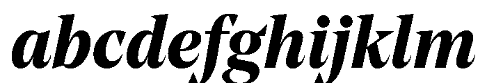 NoeStandard BoldItalic FONT