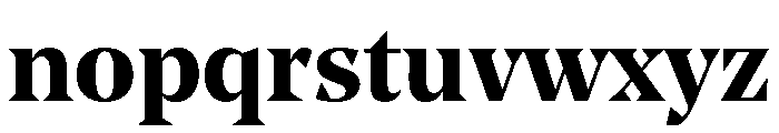 NoeStandard Bold Font LOWERCASE