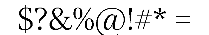 NoeStandard Light Font OTHER CHARS