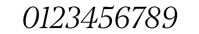 NoeStandard LightItalic Font OTHER CHARS