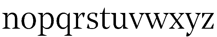 NoeStandard Light Font LOWERCASE