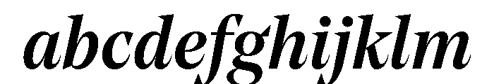 NoeStandard MediumItalic FONT
