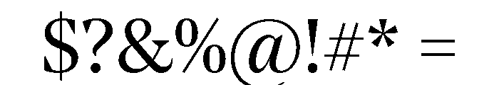 NoeStandard Regular Font OTHER CHARS