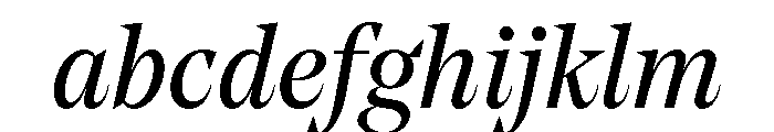 NoeStandard RegularItalic FONT