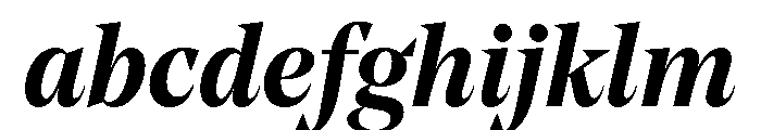 NoeStandard SemiboldItalic FONT