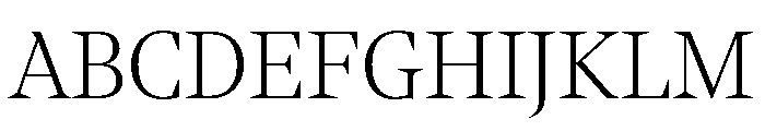 NoeStandard Thin Font UPPERCASE