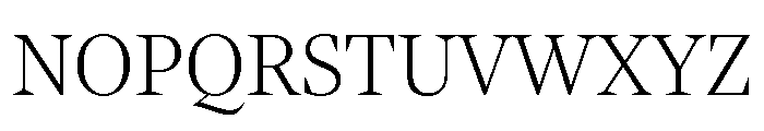 NoeStandard Thin Font UPPERCASE