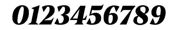 NoeText BlackItalic Font OTHER CHARS