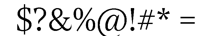 NoeText Light Font OTHER CHARS