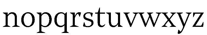NoeText Light Font LOWERCASE