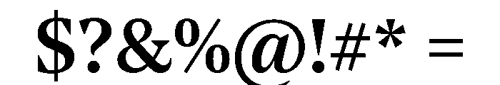 NoeText Medium Font OTHER CHARS