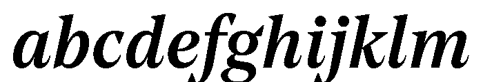 NoeText MediumItalic FONT