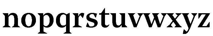NoeText Medium Font LOWERCASE