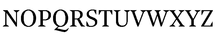 NoeText Regular Font UPPERCASE