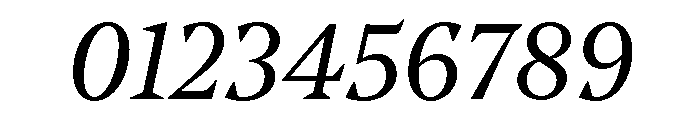 NoeText RegularItalic Font OTHER CHARS
