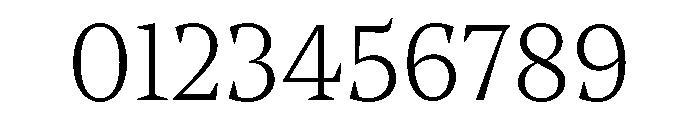 NoeText Thin Font OTHER CHARS