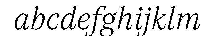 NoeText ThinItalic FONT