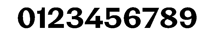 Noga Bold Font OTHER CHARS