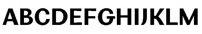 Noga Bold Font UPPERCASE