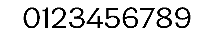 Noga Light Font OTHER CHARS