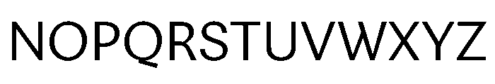 Noga Light Font UPPERCASE