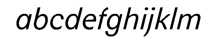 Noga LightItalic FONT