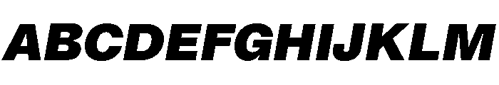 NoiGrotesk BlackItalic 5c3c27fc Font UPPERCASE